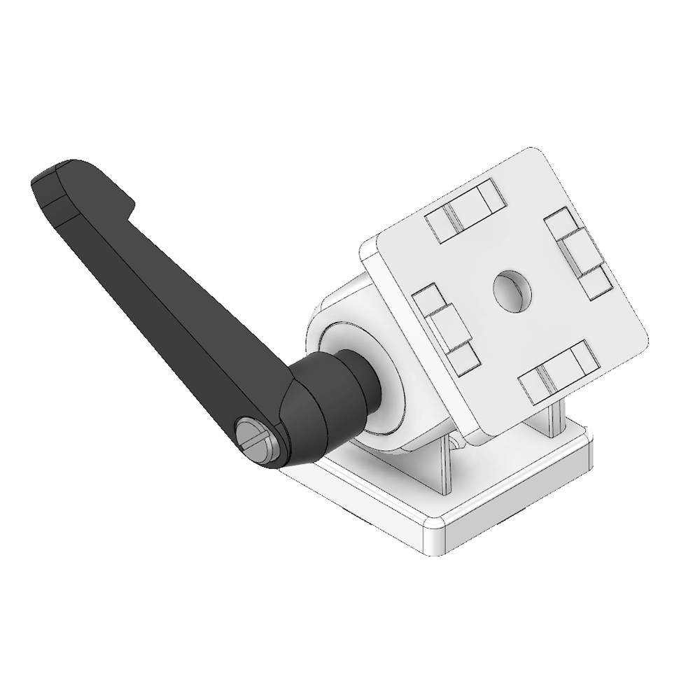 MODULAR SOLUTIONS PIVOT JOINT 45 PIVOT JOINT WITH LOCKING HANDLE
